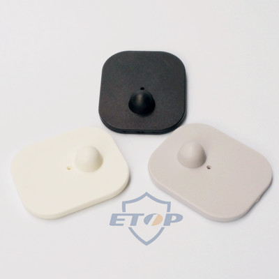 服装防盗扣防盗硬标签超市防盗磁扣衣服防盗锁黑色大方门