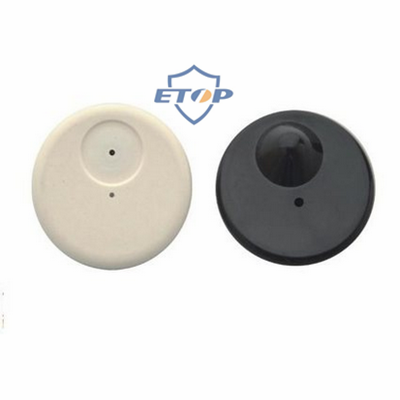 ETOP超市偏心圆硬磁扣 服装店防盗门禁标签EAS报警器送配件钉